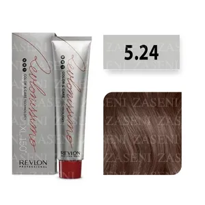 REVLON TINTE REVLONISSIMO COLOR & CARE Nº 5.24 CASTAÑO CLARO PERLADO COBRIZO 60ML