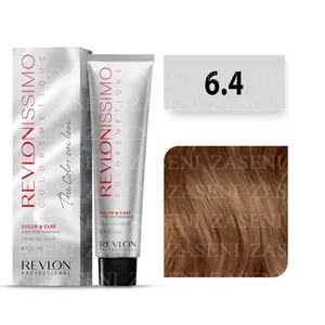 REVLON TINTE REVLONISSIMO COLORSMETIQUE COLOR & CARE Nº 6.4 RUBIO OSCURO COBRIZO 60ML