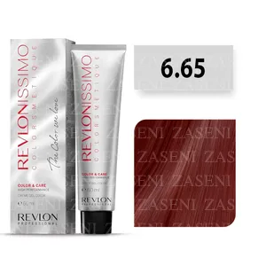 REVLON TINTE REVLONISSIMO COLORSMETIQUE COLOR & CARE Nº 6.65 RUBIO OSCURO ROJIZO CAOBA 60ML