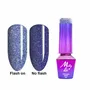 MOLLY LAC ESMALTE SEMIPERMANENTE FLASHING LIGHTS 3 Nº 617 METAL RAIN 5ML