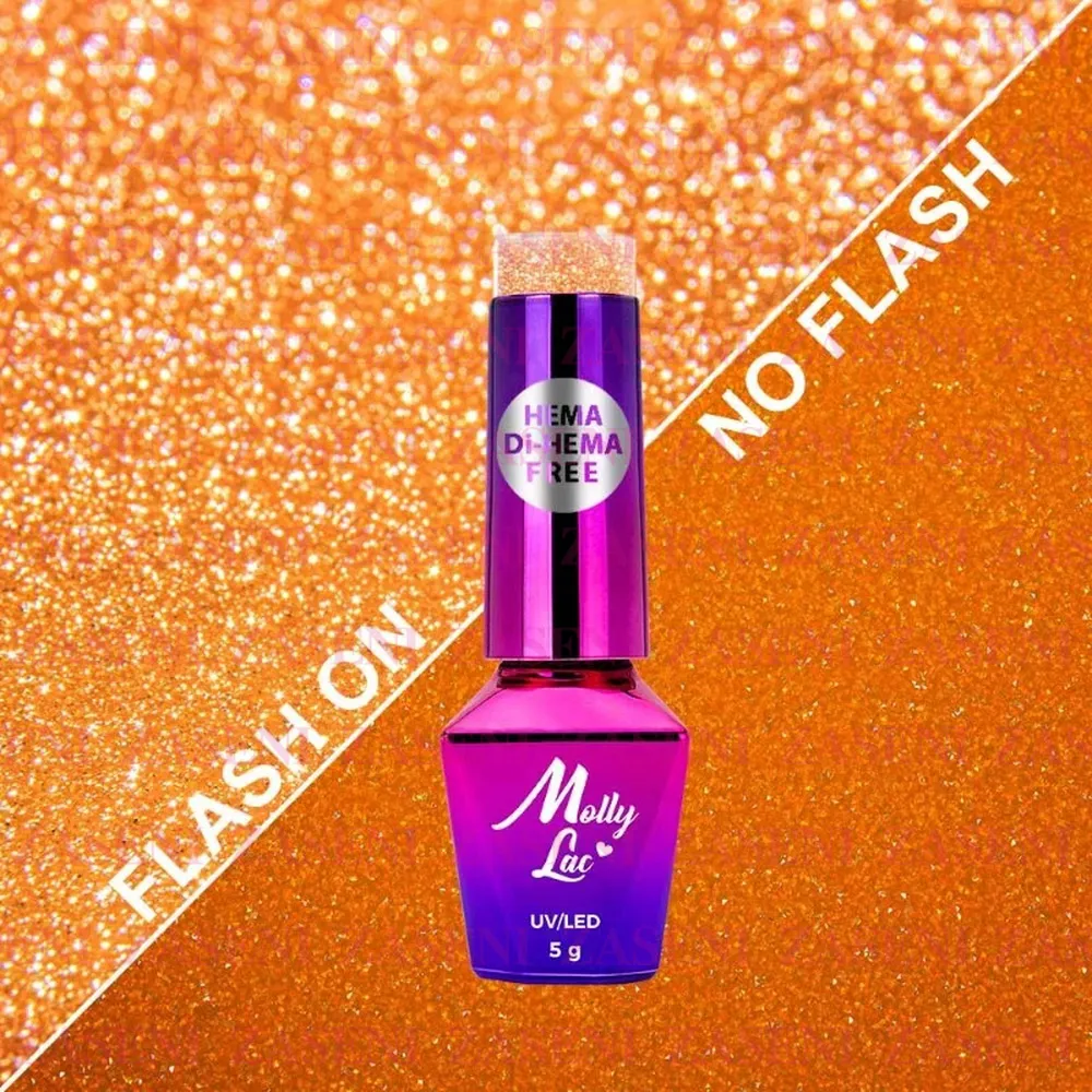 MOLLY LAC ESMALTE SEMIPERMANENTE FLASHING LIGHTS Nº 642 FIZZINESS 5ML