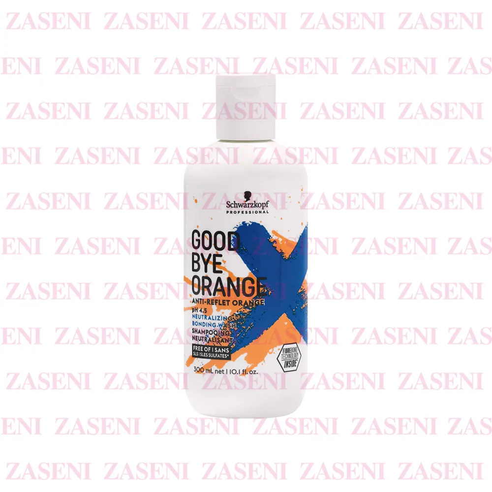 SCHWARZKOPF GOODBYE ORANGE CHAMPÚ NEUTRALIZANTE 300ML