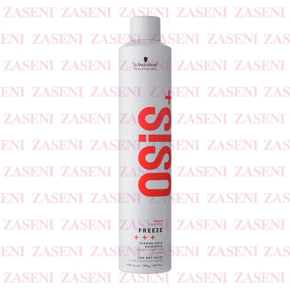 SCHWARZKOPF OSIS+ FREEZE LACA FIJACIÓN FUERTE 500ML