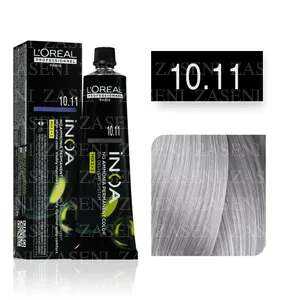 L'ORÉAL TINTE INOA Nº 10.11 RUBIO PLATINO CENIZA PROFUNDO 60ML