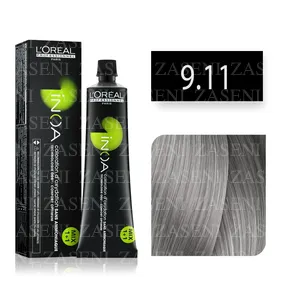 L'ORÉAL TINTE INOA Nº 9.11 RUBIO MUY CLARO CENIZA PROFUNDO 60ML