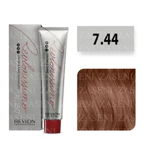 REVLON TINTE REVLONISSIMO COLOR & CARE Nº 7.44 RUBIO COBRIZO PROFUNDO 50ML