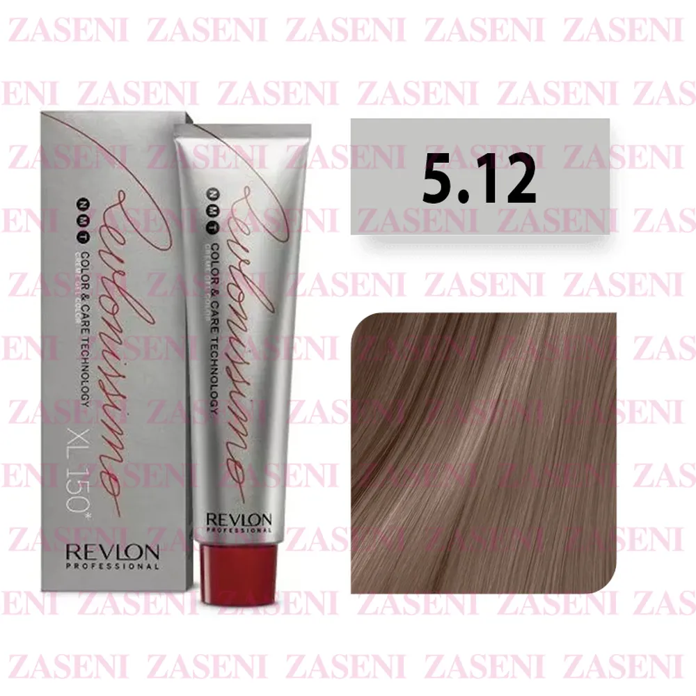 REVLON TINTE REVLONISSIMO COLOR & CARE Nº 5.12 CASTAÑO CLARO PERLADO 60ML