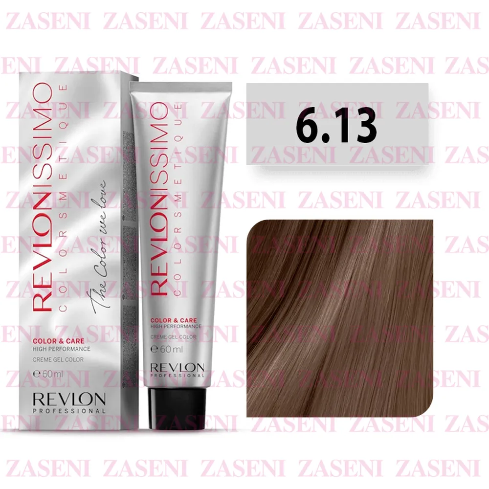 REVLON TINTE REVLONISSIMO COLORSMETIQUE COLOR & CARE Nº 6.13 RUBIO OSCURO BEIGE ESCARCHADO 60ML