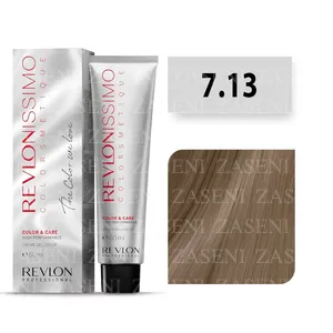 REVLON TINTE REVLONISSIMO COLORSMETIQUE COLOR & CARE Nº 7.13 RUBIO BEIGE ESCARCHADO 60ML