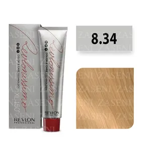 REVLON TINTE REVLONISSIMO COLOR & CARE Nº 8.34 RUBIO CLARO DORADO COBRIZO 60ML