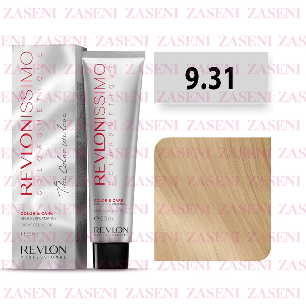 REVLON TINTE REVLONISSIMO COLORSMETIQUE COLOR & CARE Nº 9.31 RUBIO MUY CLARO BEIGE 60ML