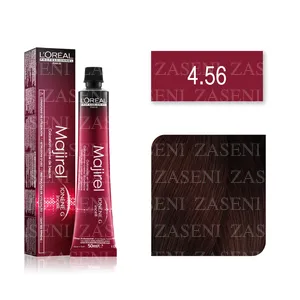 L'ORÉAL TINTE MAJIREL Nº 4.56 CASTAÑO CAOBA ROJIZO 50ML