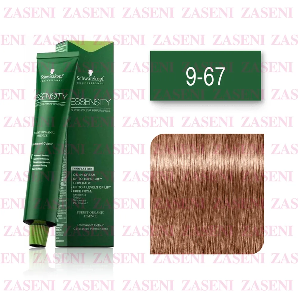 SCHWARZKOPF TINTE ESSENSITY Nº 9-67 RUBIO MUY CLARO MARRÓN COBRIZO 60ML