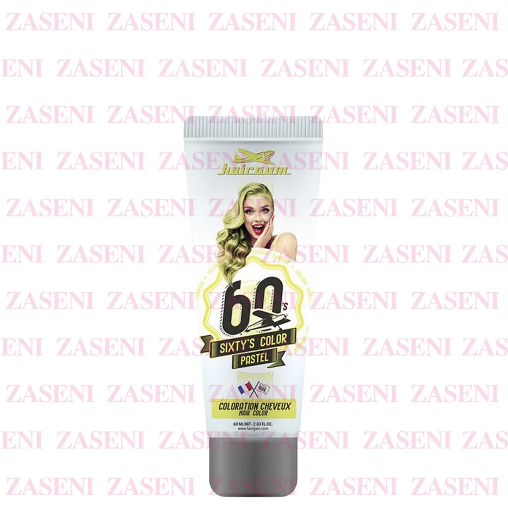 HAIRGUM SIXTY'S COLOR YELLOW SUNRISE 60ML