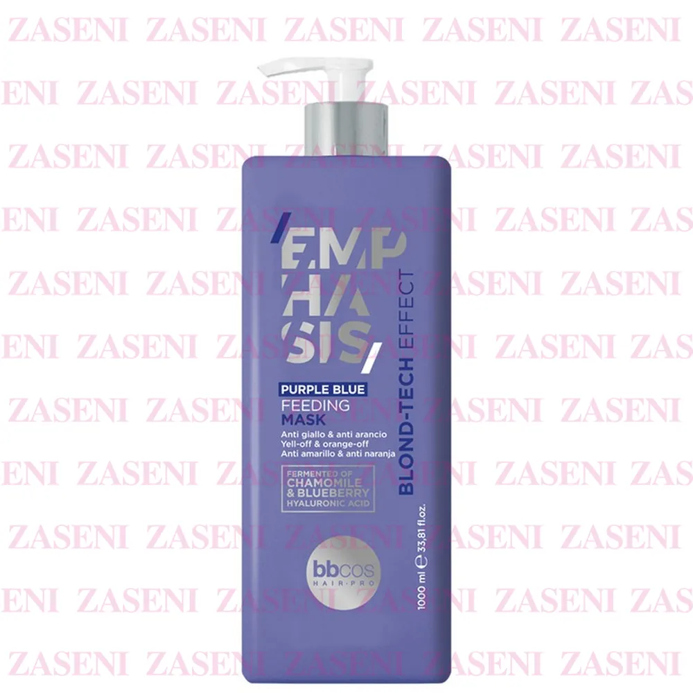 BBCOS EMPHASIS BLOND-TECH EFFECT MASCARILLA PURPLE BLUE FEEDING 1000ML