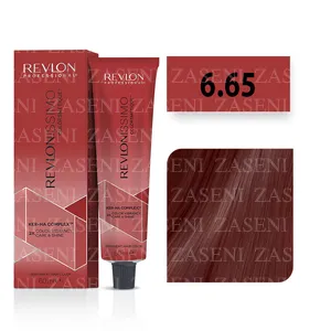 REVLON TINTE REVLONISSIMO COLORSMETIQUE ROJOS 6.65 RUBIO OSCURO ROJO CAOBA 60ML