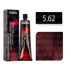 L'ORÉAL TINTE INOA Nº C5.62 CASTAÑO CLARO ROJIZO INTENSO 60ML