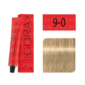 SCHWARZKOPF TINTE IGORA ROYAL 9-0 RUBIO MUY CLARO 60ML