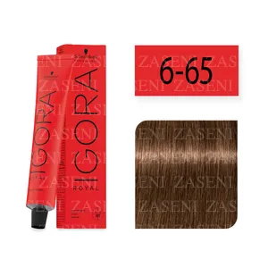 SCHWARZKOPF TINTE IGORA ROYAL 6-65 RUBIO OSCURO CHOCOLATE 60ML