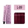 SCHWARZKOPF TINTE IGORA ROYAL FASHION LIGHTS L-89  ROJO VIOLETA 60ML