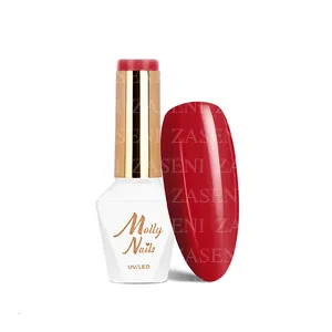 MOLLY LAC ESMALTE SEMIPERMANENTE HEMA FREE GLAMOUR WOMAN Nº 07 FERRARI 8ML