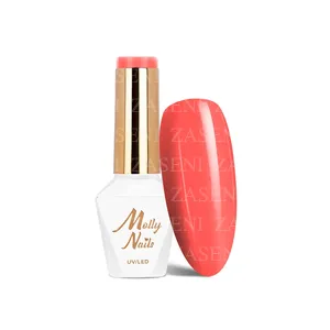 MOLLY LAC ESMALTE SEMIPERMANENTE HEMA FREE NEONS Nº 128 SOUR CREAM 8ML