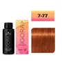 SCHWARZKOPF TINTE IGORA VIBRANCE Nº 7-77 RUBIO MEDIO COBRIZO INTENSO 60ML