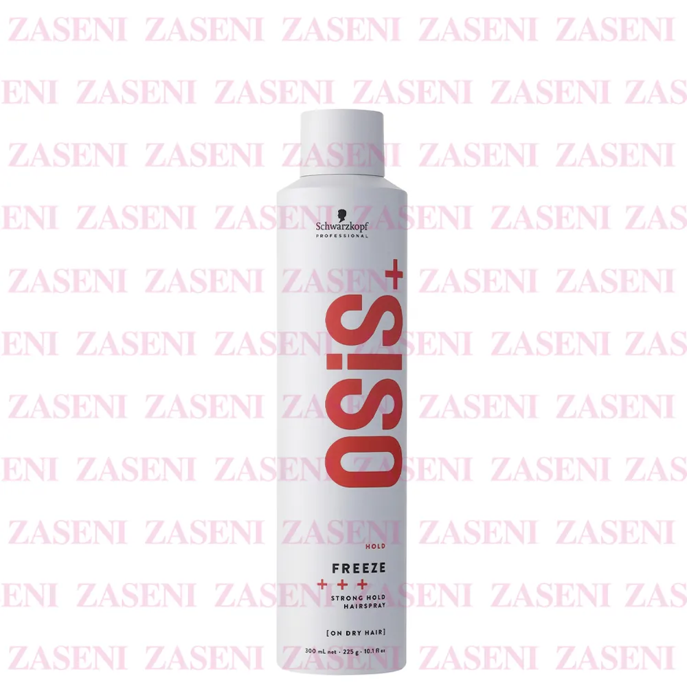 SCHWARZKOPF OSIS+ FREEZE LACA FIJACIÓN FUERTE 300ML