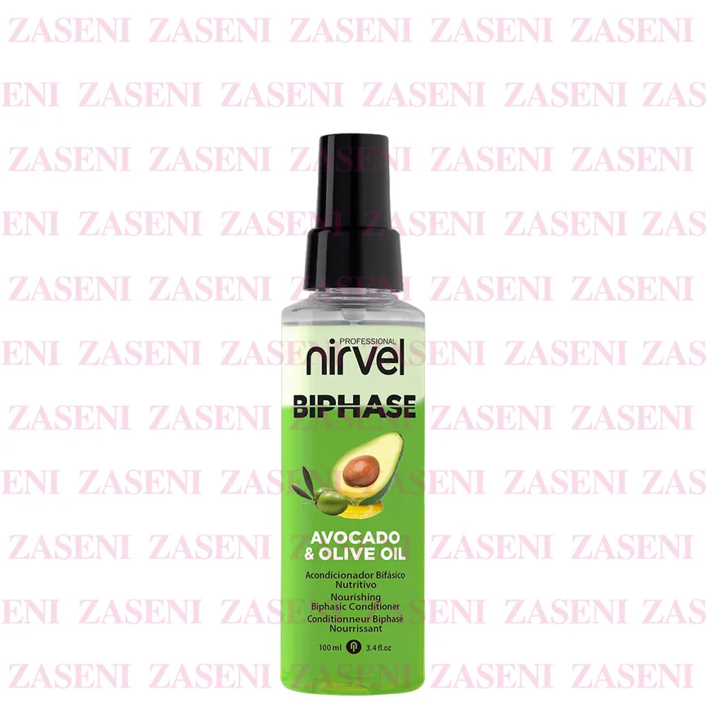 NIRVEL ACONDICIONADOR BIPHASE NUTRITIVO AGUACATE Y ACEITE DE OLIVA 100ML