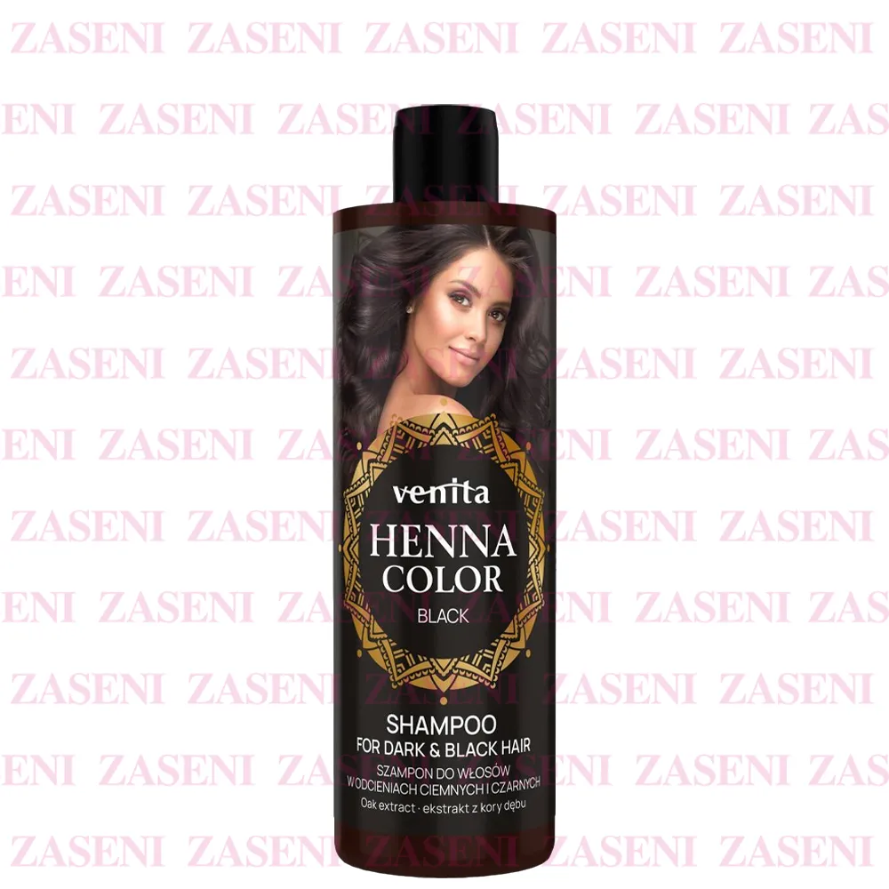 VENITA CHAMPÚ HENNA COLOR NEGRO 300ML