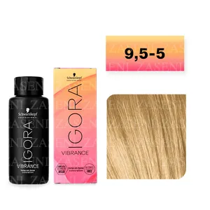 SCHWARZKOPF TINTE IGORA VIBRANCE Nº 9,5-5 RUBIO EXTRA CLARO DORADO 60ML