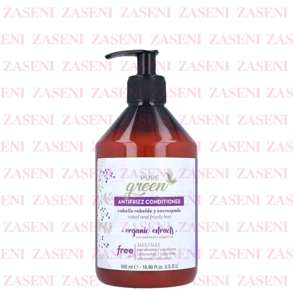 PURE GREEN ACONDICIONADOR ANTIFRIZZ 500ML