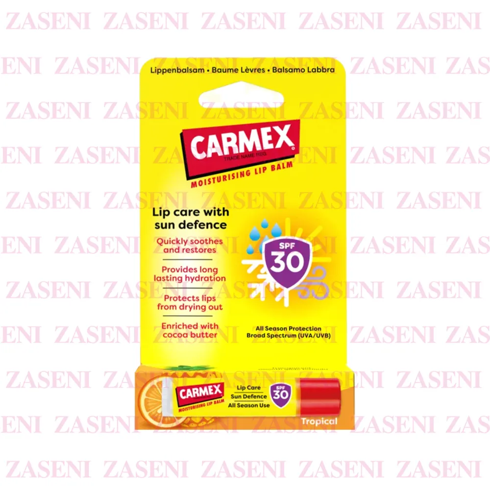 CARMEX BÁLSAMO LABIAL CLICK STICK TROPICAL SPF30