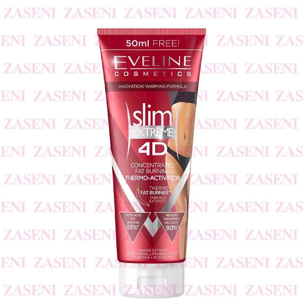 EVELINE SLIM EXTREME 4D SÉRUM THERMO ACTIVE ADELGAZANTE 250ML