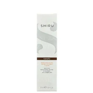 SHIRU TINTE BIGOTE, BARBA, PESTAÑAS Y CEJAS CASTAÑO 30ML