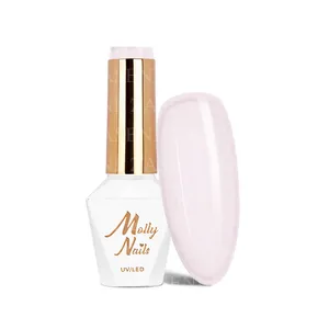 MOLLY LAC ESMALTE SEMIPERMANENTE HEMA FREE FRENCH MANICURE Nº 134 LIGHT NUDE 8ML