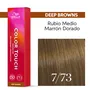 WELLA TINTE COLOR TOUCH DEEP BROWNS 7/73 RUBIO MEDIO MARRÓN DORADO 60ML