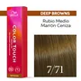 WELLA TINTE COLOR TOUCH DEEP BROWNS 7/71 RUBIO MEDIO MARRÓN CENIZA 60ML