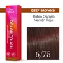 WELLA TINTE COLOR TOUCH DEEP BROWNS 6/75 RUBIO OSCURO MARRÓN CAOBA 60ML