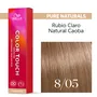 WELLA TINTE COLOR TOUCH PURE NATURALS 8/05 RUBIO CLARO NATURAL CAOBA 60ML