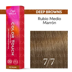 WELLA TINTE COLOR TOUCH DEEP BROWNS 7/7 RUBIO MEDIO MARRÓN 60ML