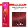 WELLA TINTE COLOR TOUCH VIBRANT REDS 77/45 RUBIO MEDIO COBRIZO CAOBA 60ML