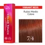 WELLA TINTE COLOR TOUCH VIBRANT REDS 7/4 RUBIO MEDIO COBRIZO 60ML