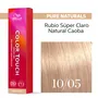 WELLA TINTE COLOR TOUCH PURE NATURALS 10/05 RUBIO SÚPER CLARO NATURAL CAOBA 60ML