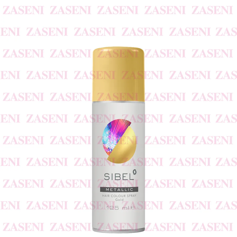 SIBEL HAIR COLOUR SPRAY ORO METÁLICO 125ML