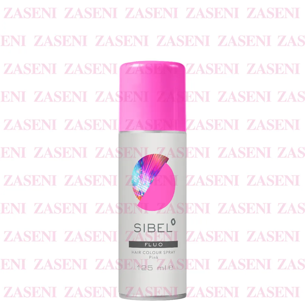 SIBEL HAIR COLOUR SPRAY ROSA FLÚOR 125ML