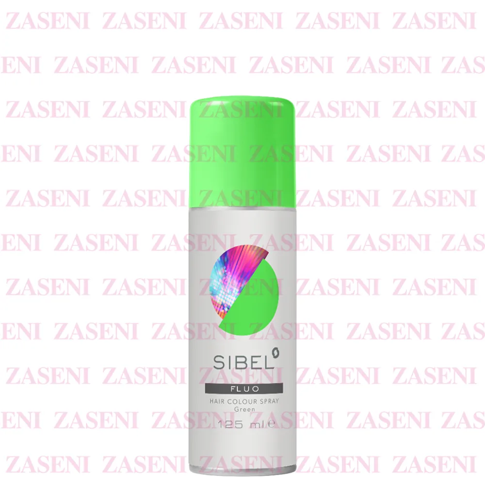 SIBEL HAIR COLOUR SPRAY VERDE FLÚOR 125ML