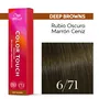 WELLA TINTE COLOR TOUCH DEEP BROWNS 6/71 RUBIO OSCURO MARRÓN CENIZA 60ML