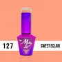 MOLLY LAC ESMALTE SEMIPERMANENTE YOGHURT Nº 127 SWEET ECLAIR 10ML