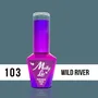 MOLLY LAC ESMALTE SEMIPERMANENTE PURE NATURE Nº 103 WILD RIVER 10ML